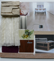 Materialcollage - Innenarchitektur Astrid Friedsam